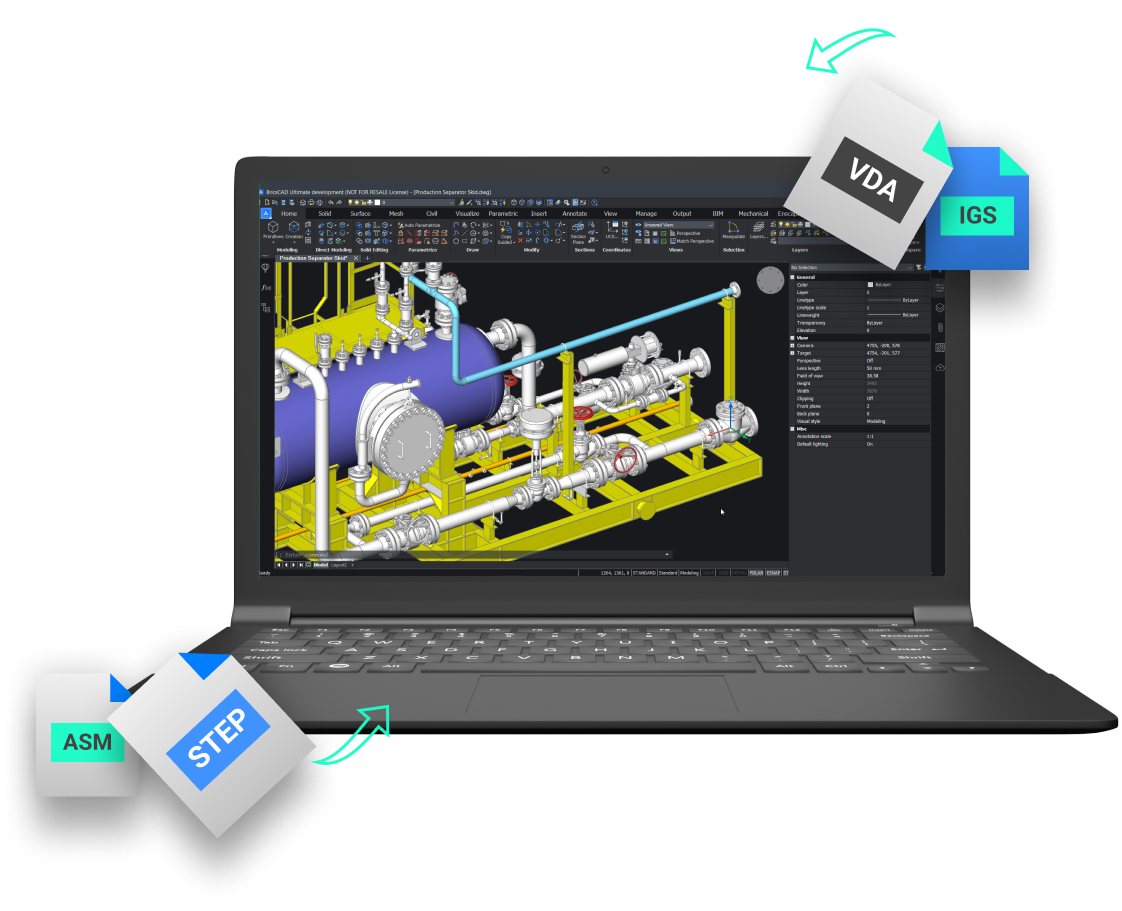 Communicator for BricsCAD